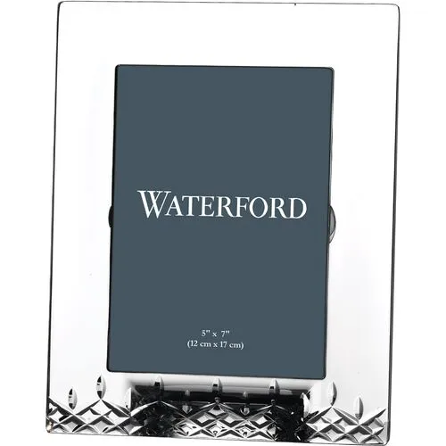 5"x7" Lismore Essence Frame - Waterford - Silver