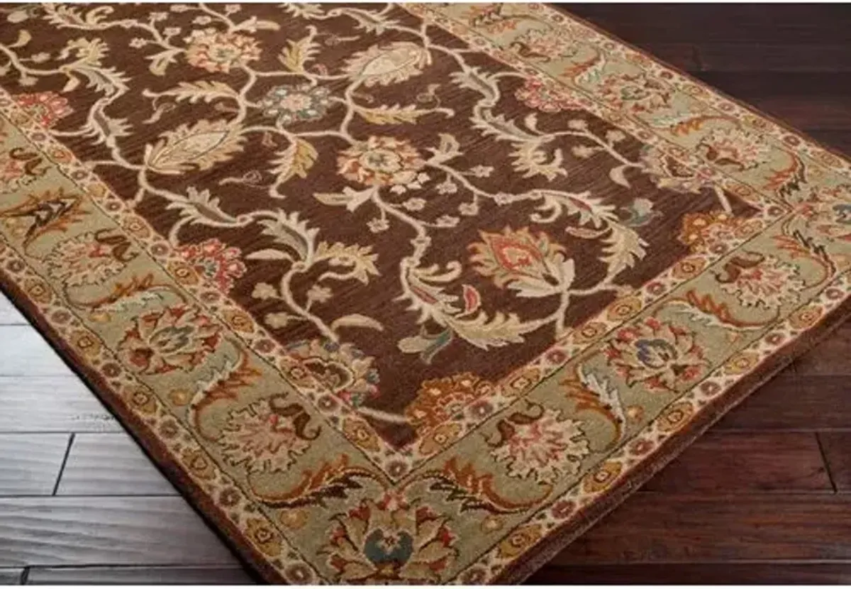 2'x3' Catalpa Rug - Brown - Brown