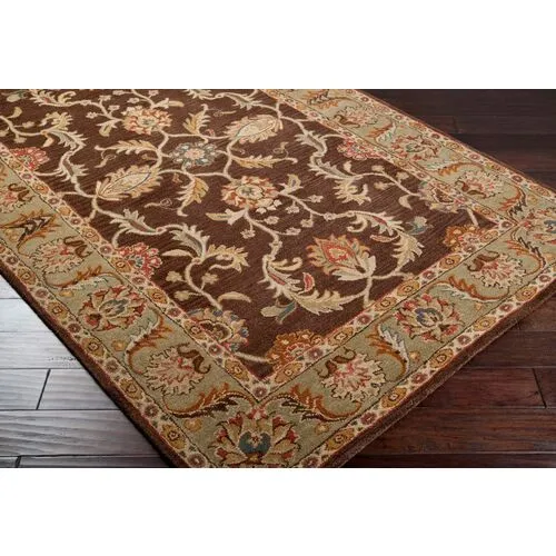 2'x3' Catalpa Rug - Brown - Brown