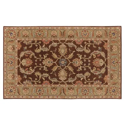 2'x3' Catalpa Rug - Brown - Brown