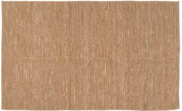 Continental Jute Rug - Tan - Handcrafted - Brown - Brown