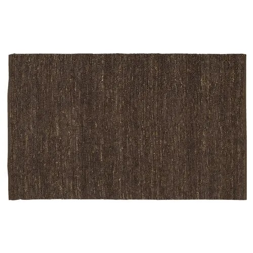 Continental Jute Rug - Brown - Handcrafted - Brown