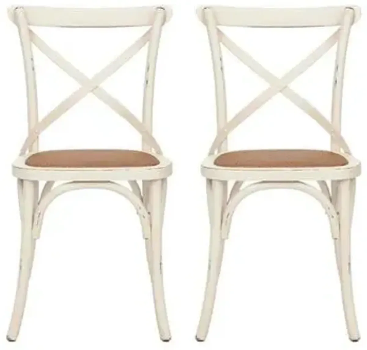 Set of 2 Bonnie Side Chairs - White