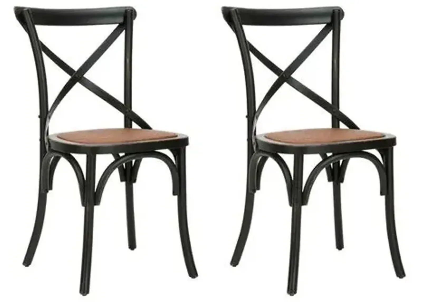 Black Bonnie Dining Chairs - Set of 2