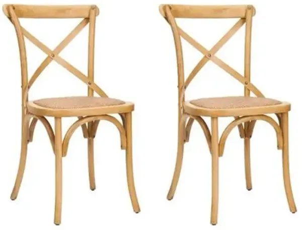 Set of 2 Bonnie Side Chairs - Beige