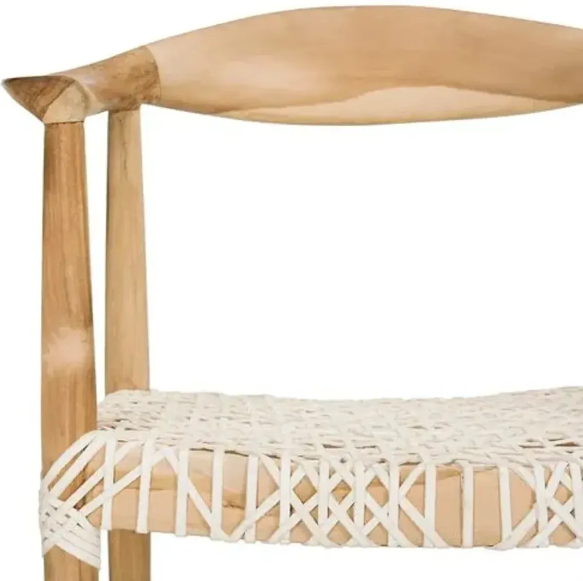 Francesca Armchair - Natural/White - Beige