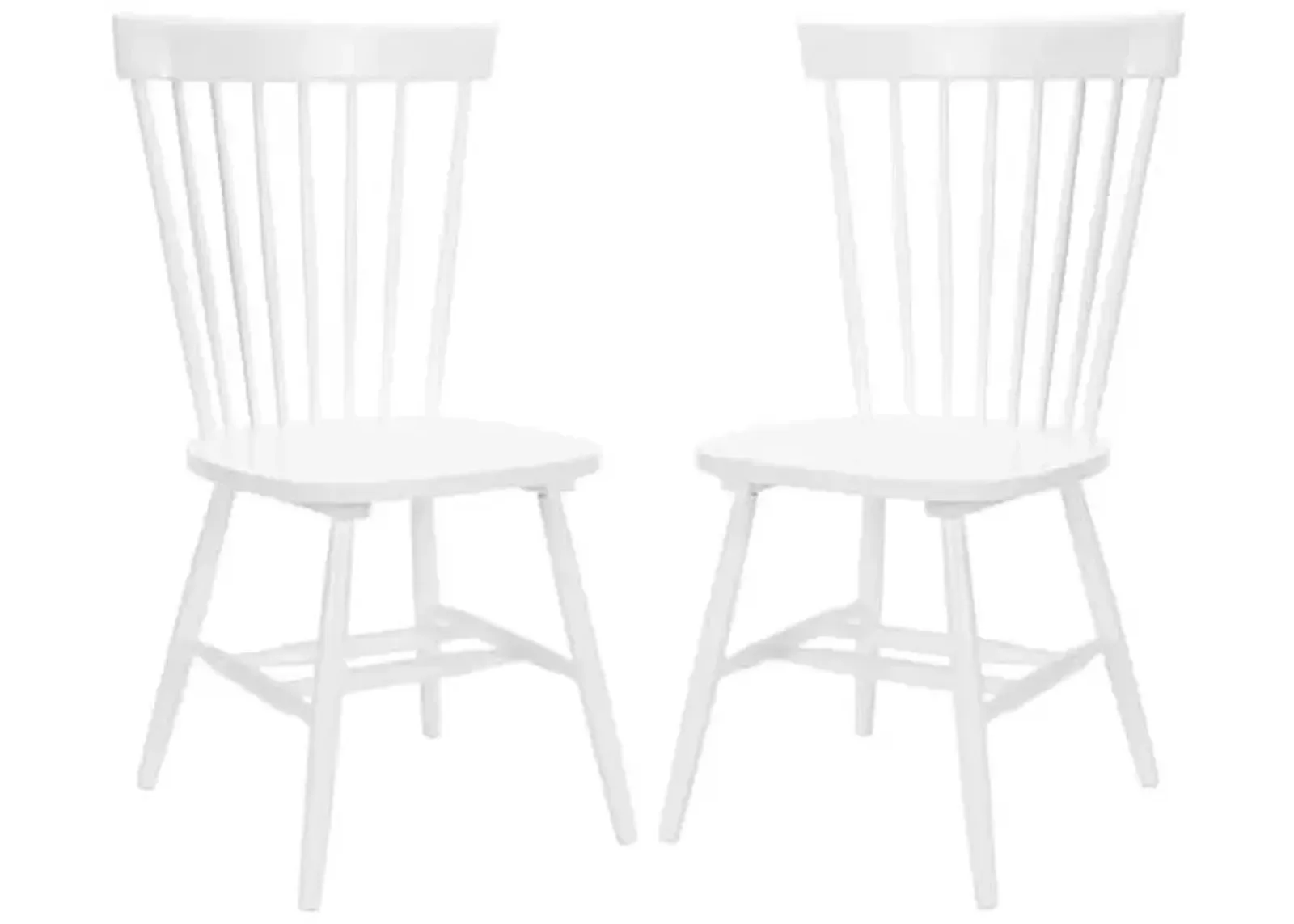 Set of 2 Abigail Side Chairs - White