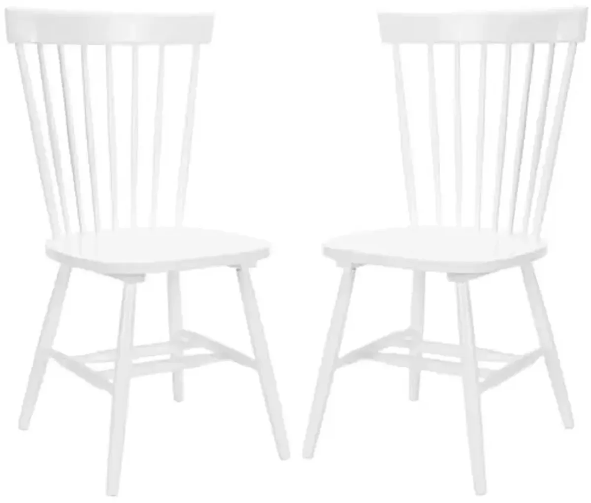 Set of 2 Abigail Side Chairs - White