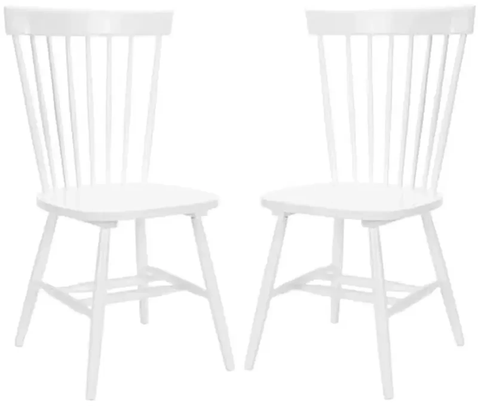 Set of 2 Abigail Side Chairs - White