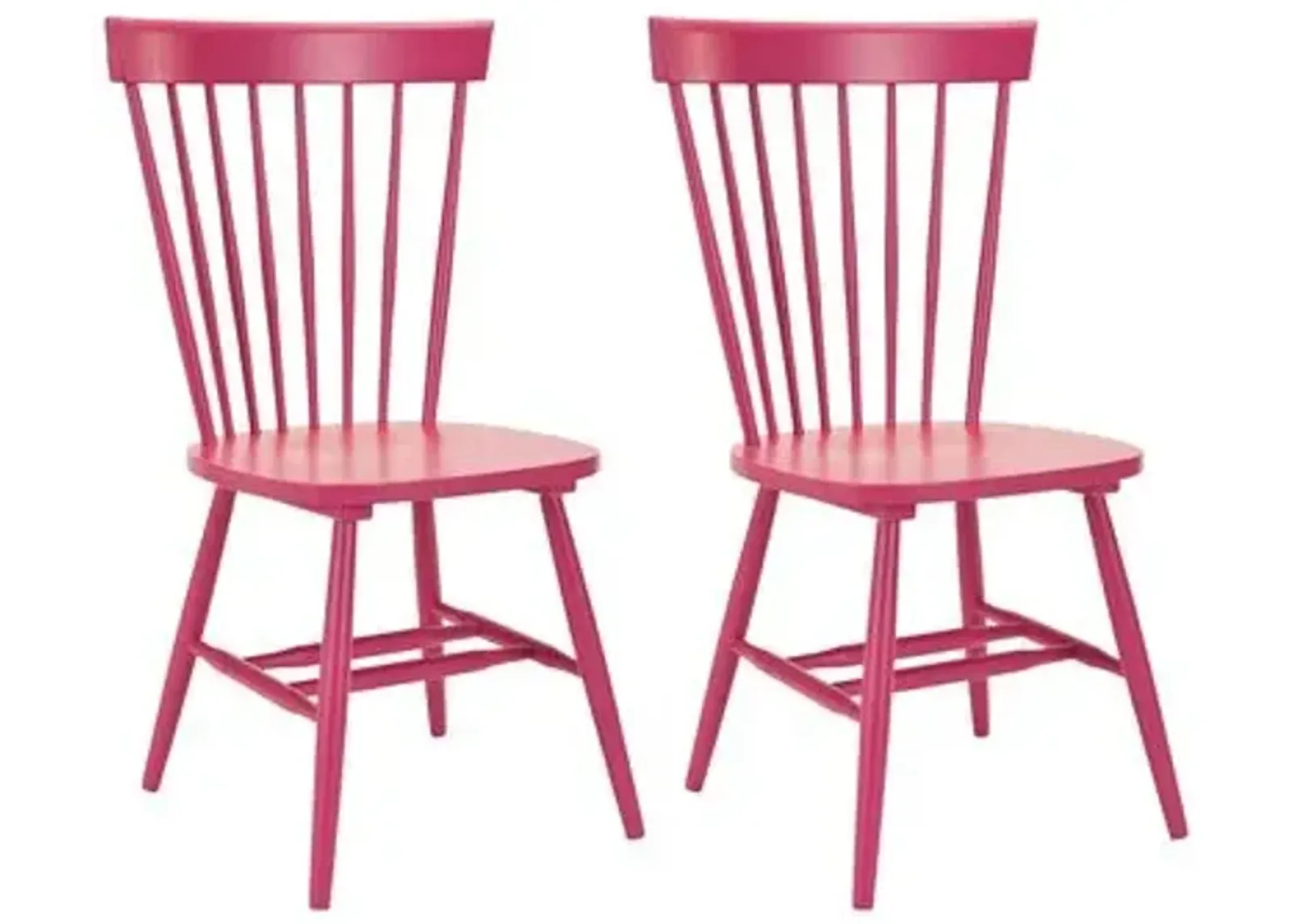 Set of 2 Abigail Side Chairs - Pink