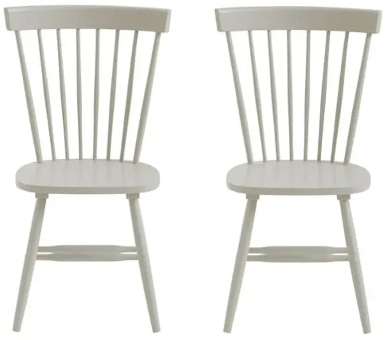 Set of 2 Abigail Side Chairs - Gray