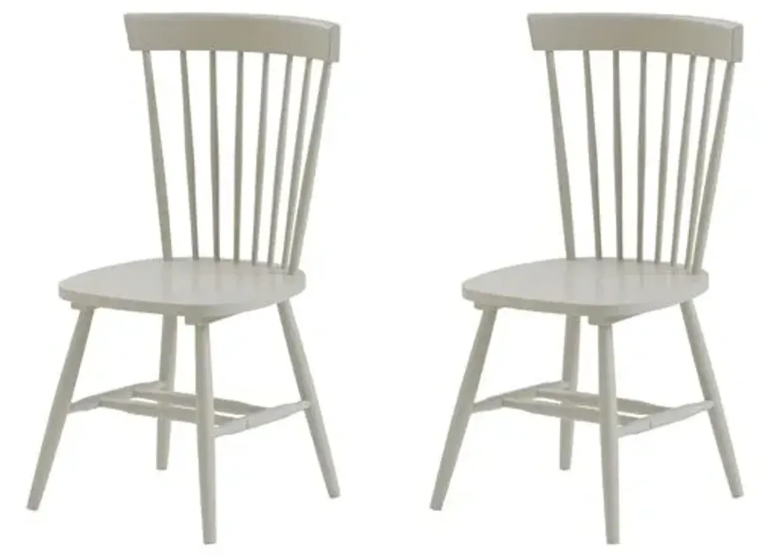 Set of 2 Abigail Side Chairs - Gray