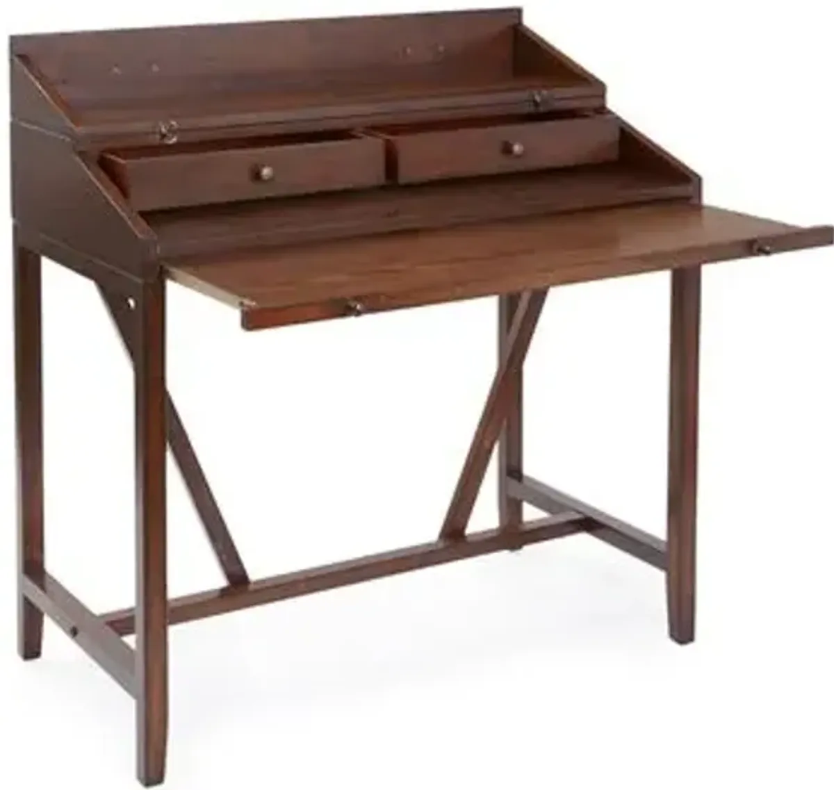 Elgin Writing Desk - Brown