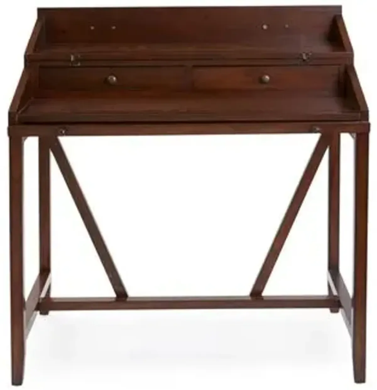 Elgin Writing Desk - Brown