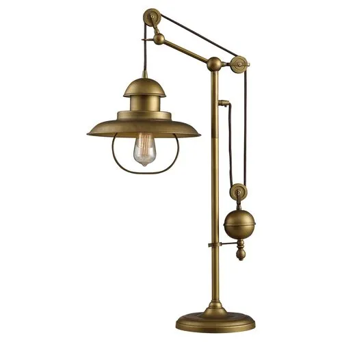 Farmhouse Table Lamp - Bronze