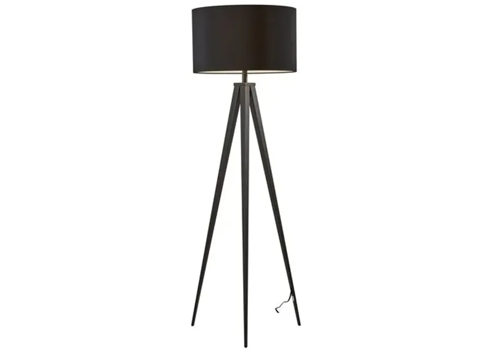 Dayle Tripod Floor Lamp - Black