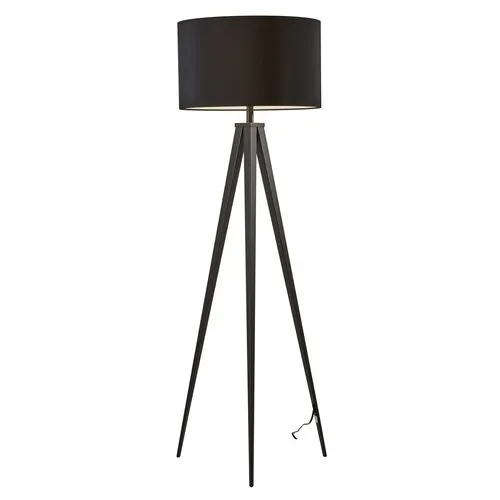 Dayle Tripod Floor Lamp - Black