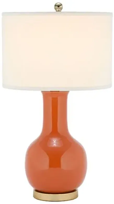 Evelyn Table Lamp - Orange