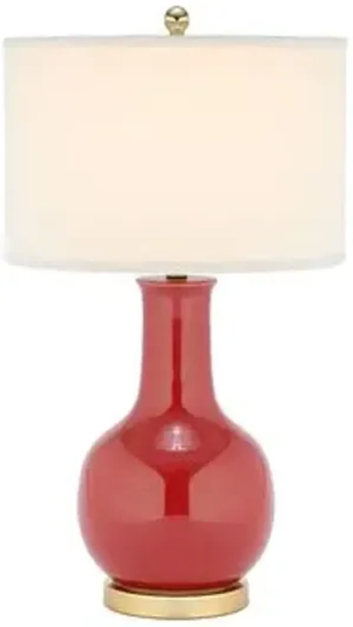 Evelyn Table Lamp - Red