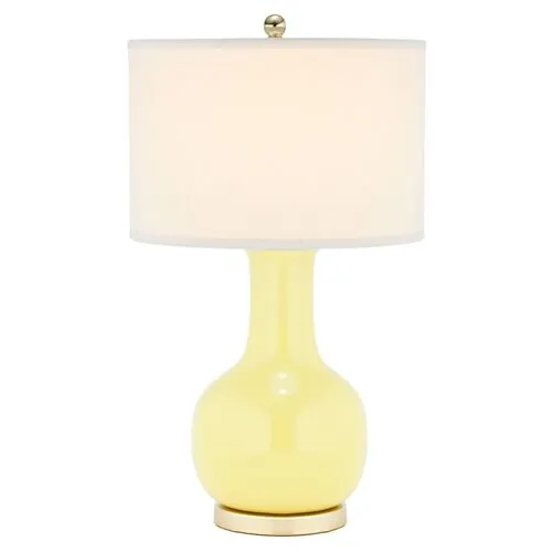 Evelyn Table Lamp - Yellow