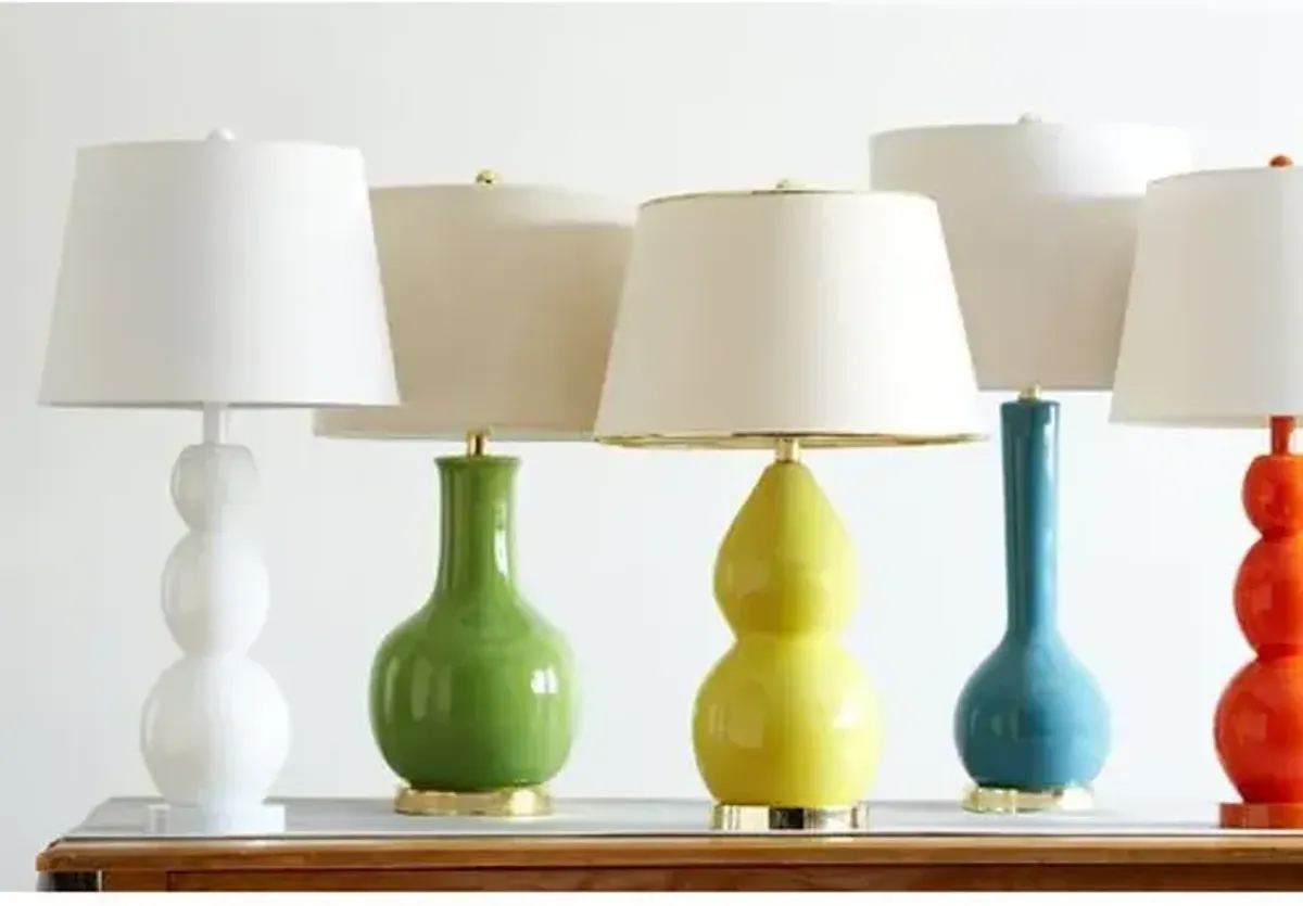 Evelyn Table Lamp - Green