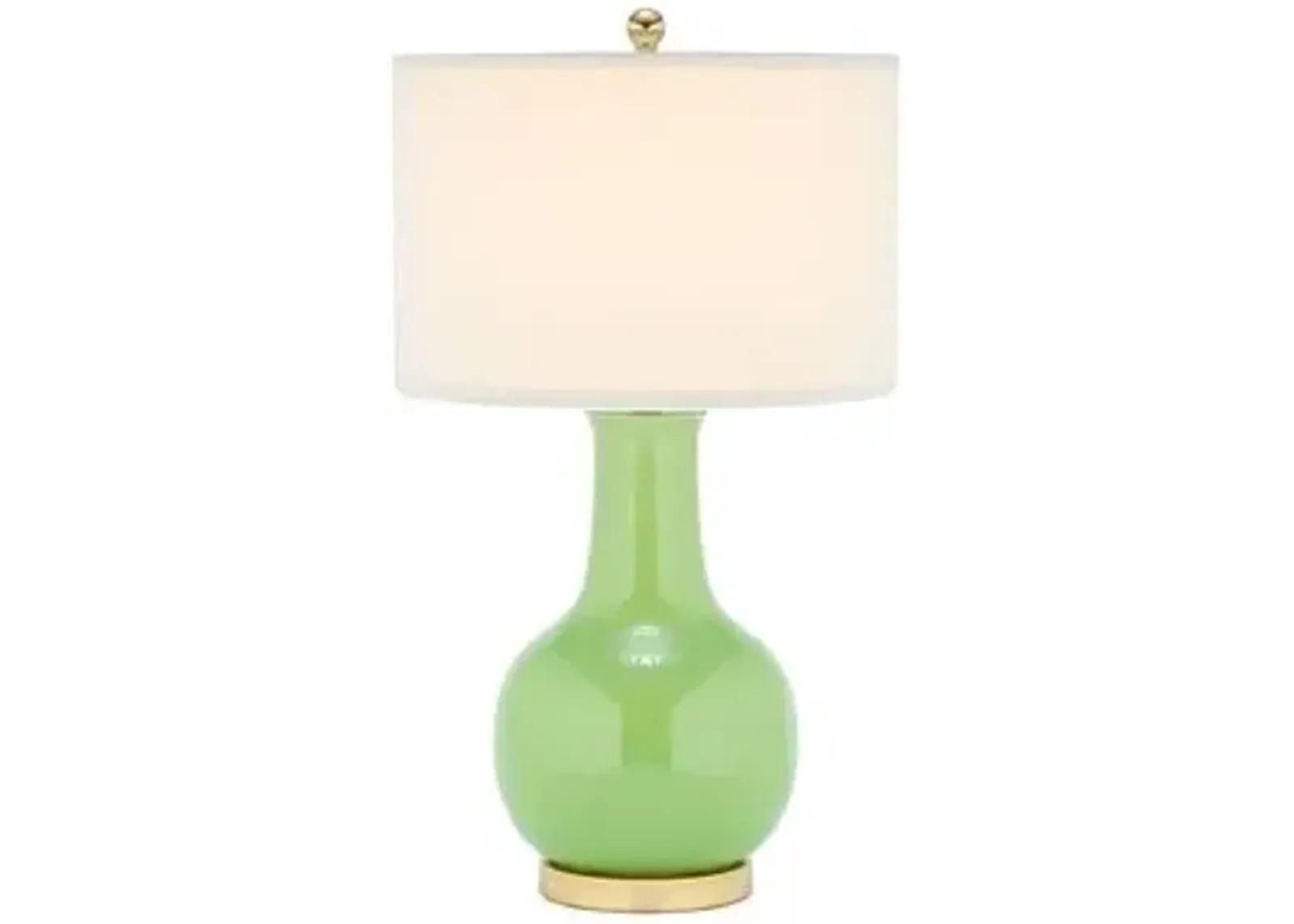 Evelyn Table Lamp - Green