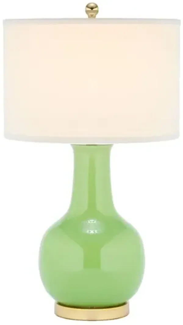 Evelyn Table Lamp, Green
