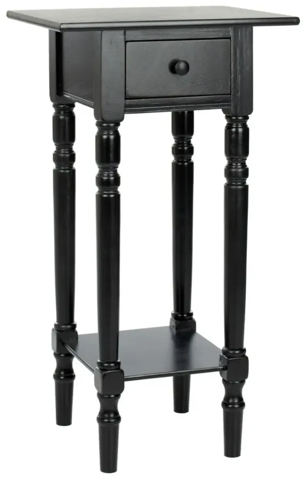 Fiona Nightstand, Black
