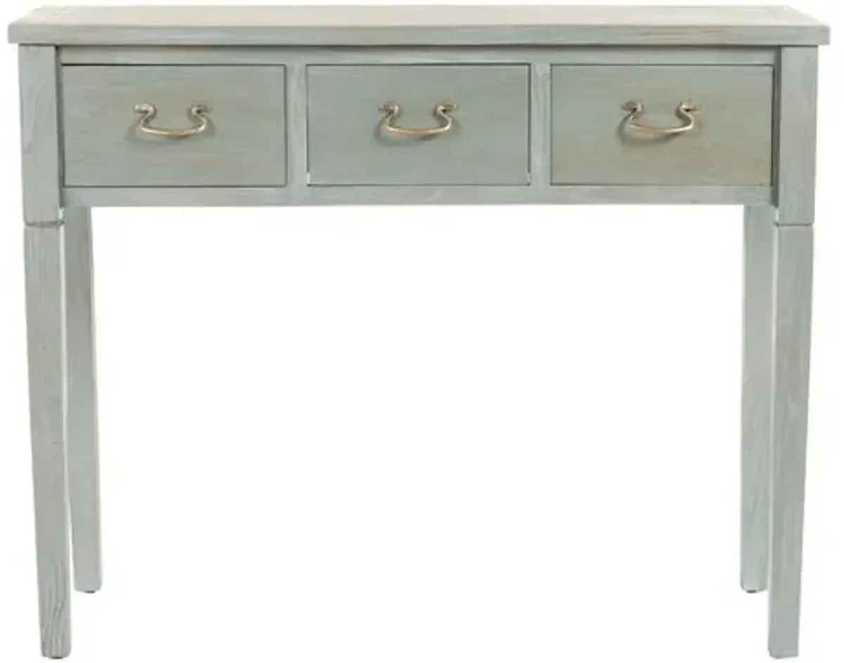 Majorie Console - Green/Gray