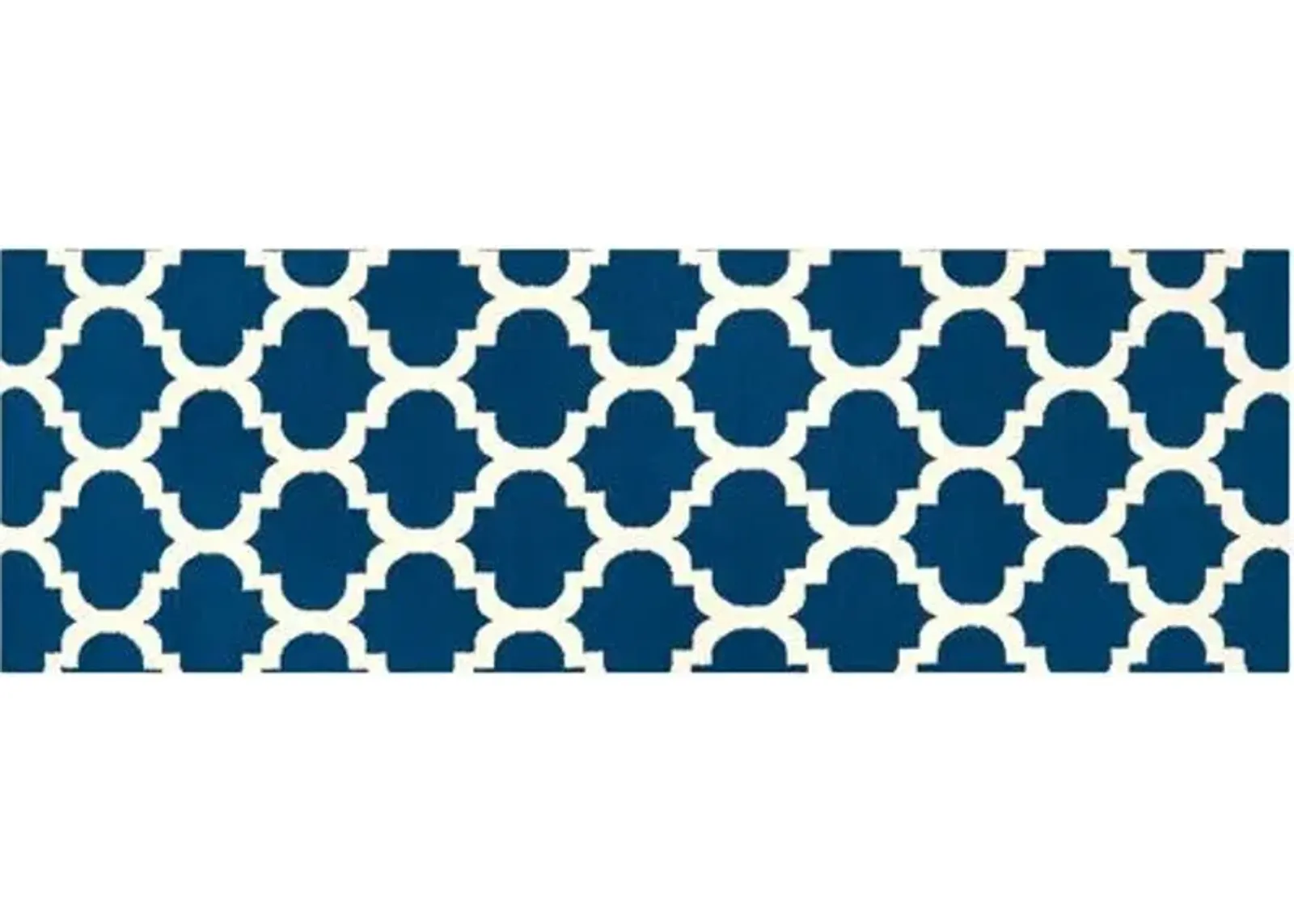 Frontier Rug - Navy/Beige - Blue - Blue