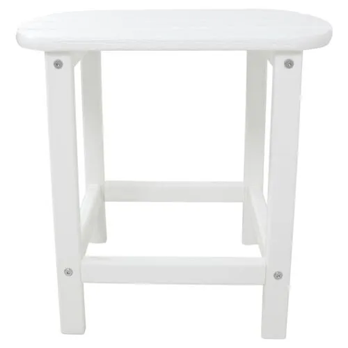 South Beach Side Table - White