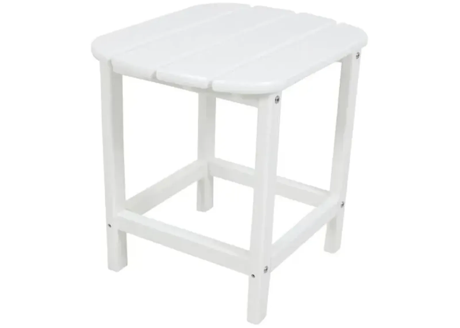 South Beach Side Table - White