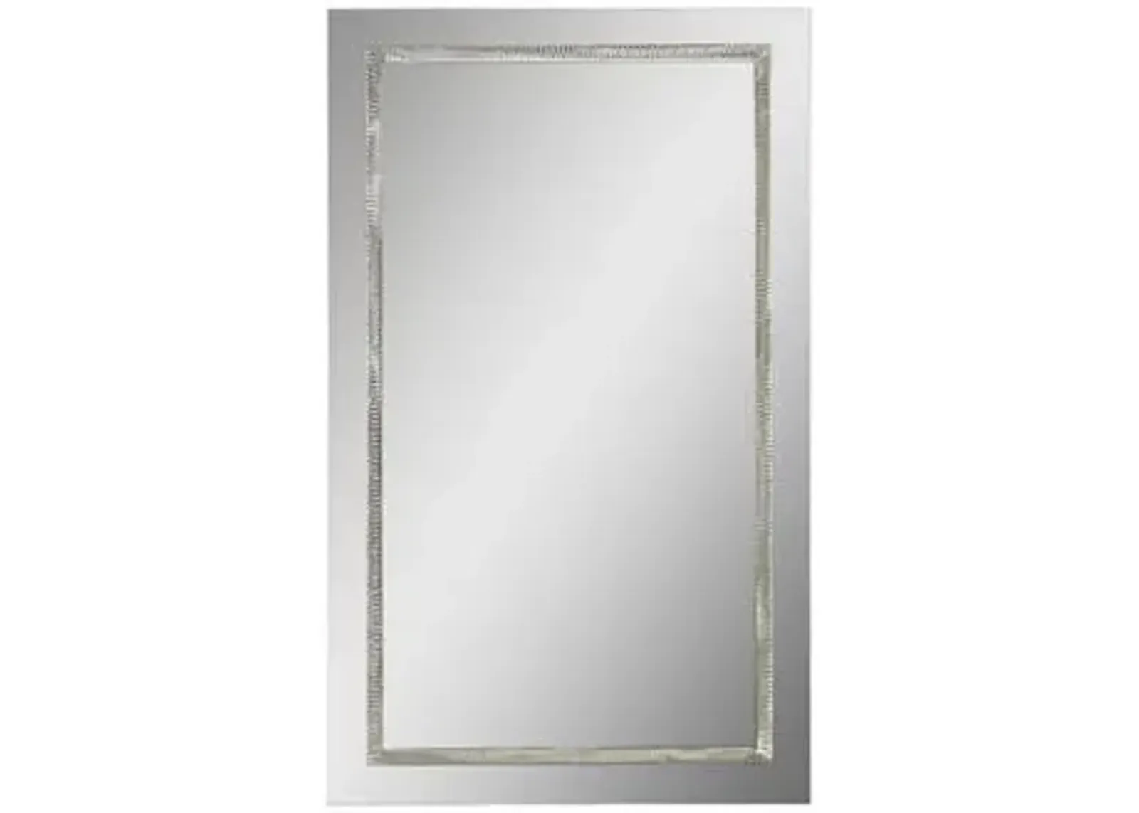 Stanton 40"x24" Oversize Mirror - Nickel - Gray