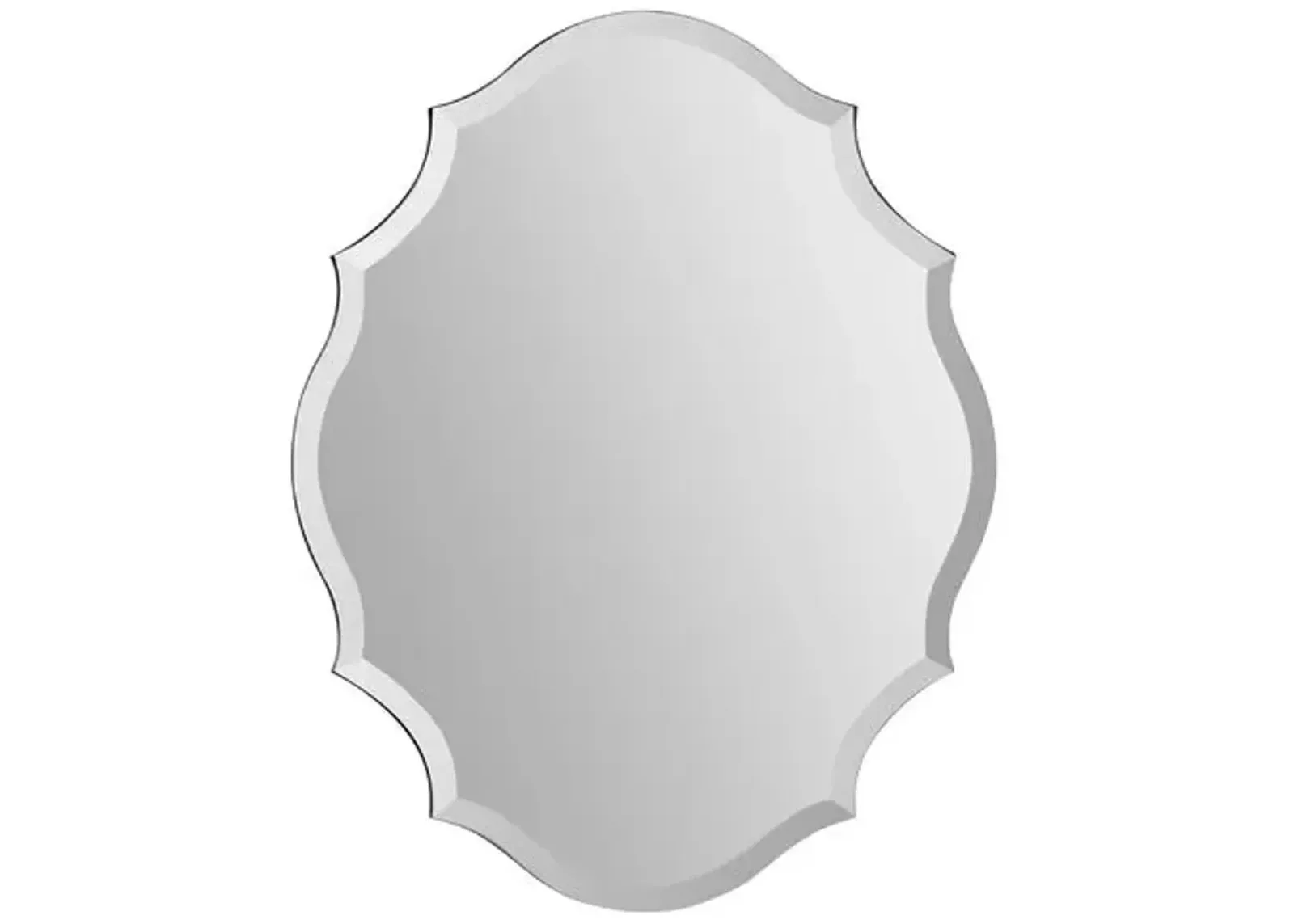 Penelope Beveled Wall Mirror - Mirrored