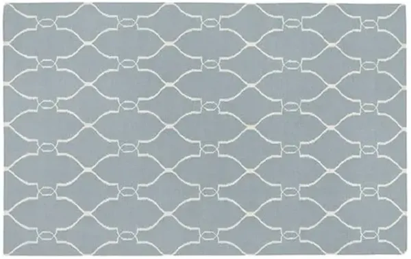 Fallon Rug - Blue/Beige - Blue