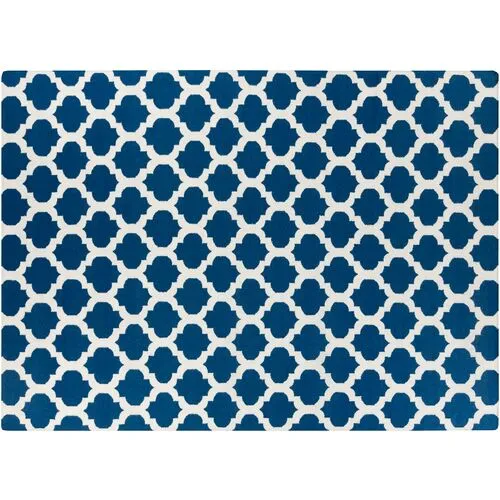 Frontier Rug - Navy/Beige - Blue - Blue