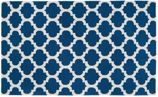 Frontier Rug - Navy/Beige - Blue - Blue