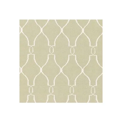 Pippa Flat-Weave Rug - Sage - Beige - Beige