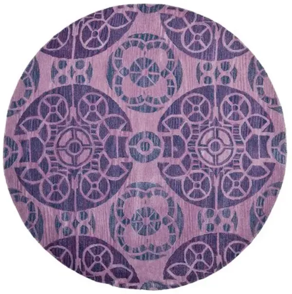 Bleeker Rug - Purple - Purple