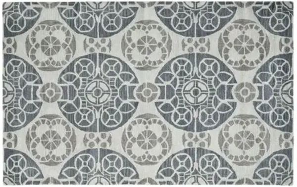 Bleeker Rug - Silver - Silver