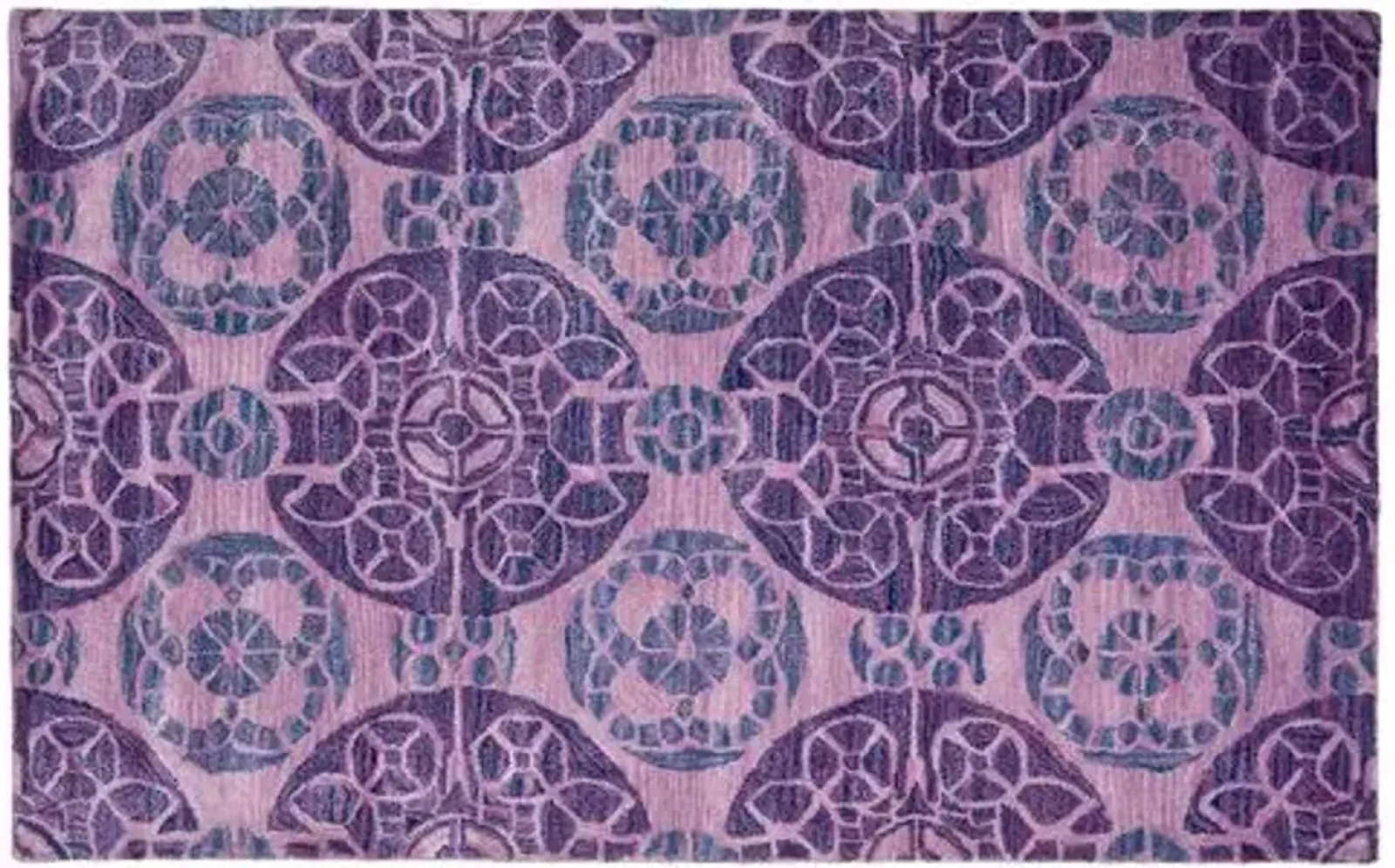 Bleeker Rug - Purple - Purple