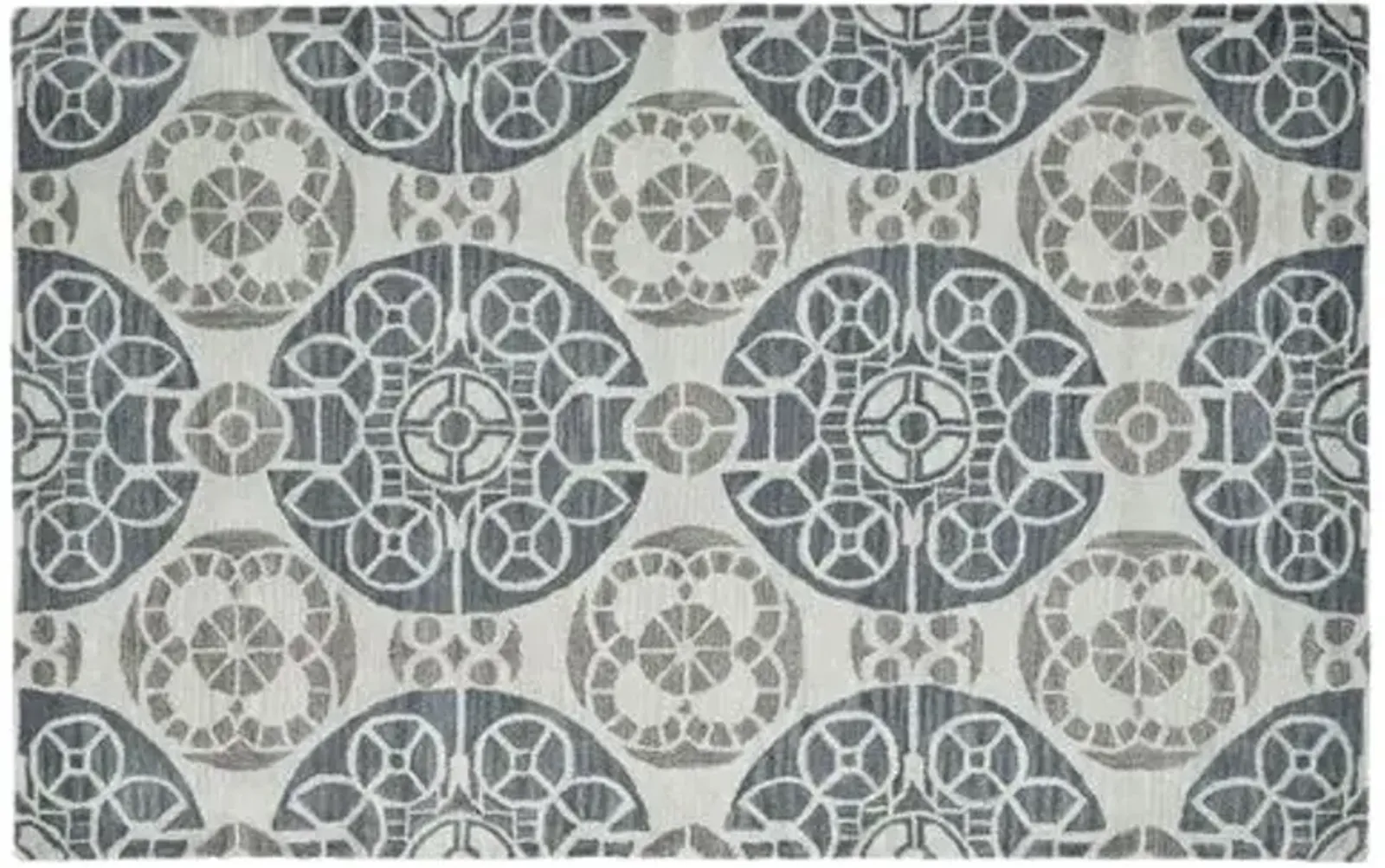 Bleeker Rug - Silver - Silver