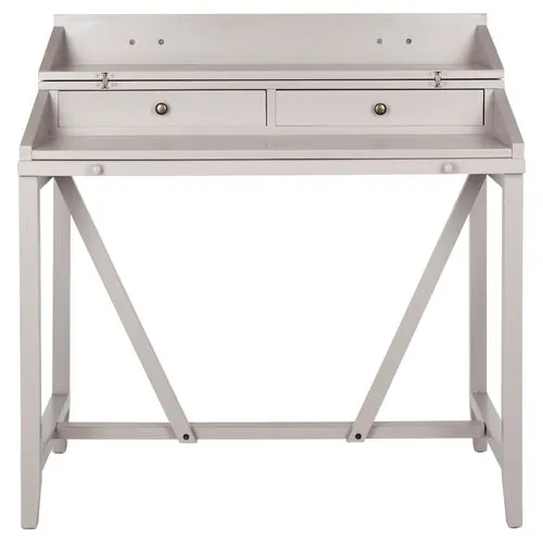 Elgin Writing Desk - Gray