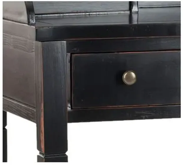 Ava Writing Desk - Black