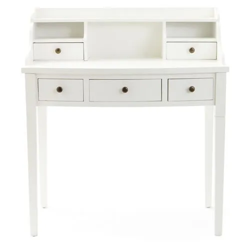 Ava Writing Desk - White