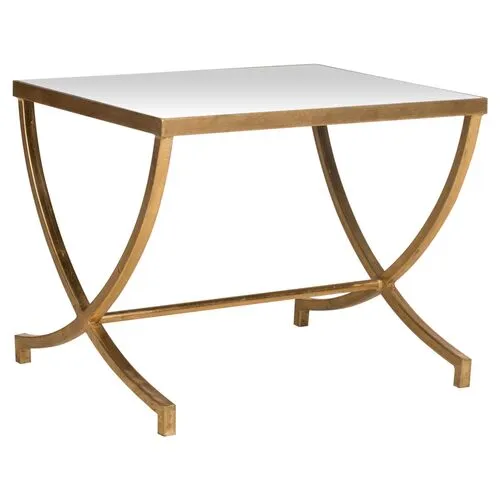 Levesque Side Table - Gold