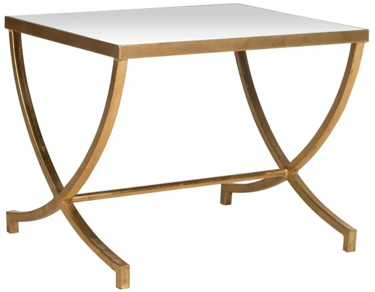 Levesque Side Table, Gold