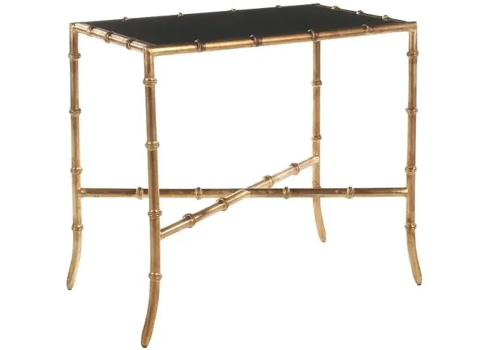 Chase Glass Side Table - Black