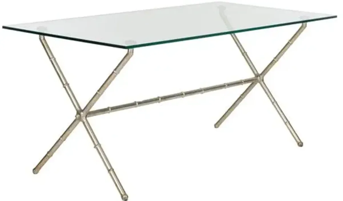 Pratt Modern Coffee Table - Silver