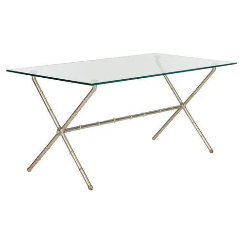 Pratt Modern Coffee Table - Silver